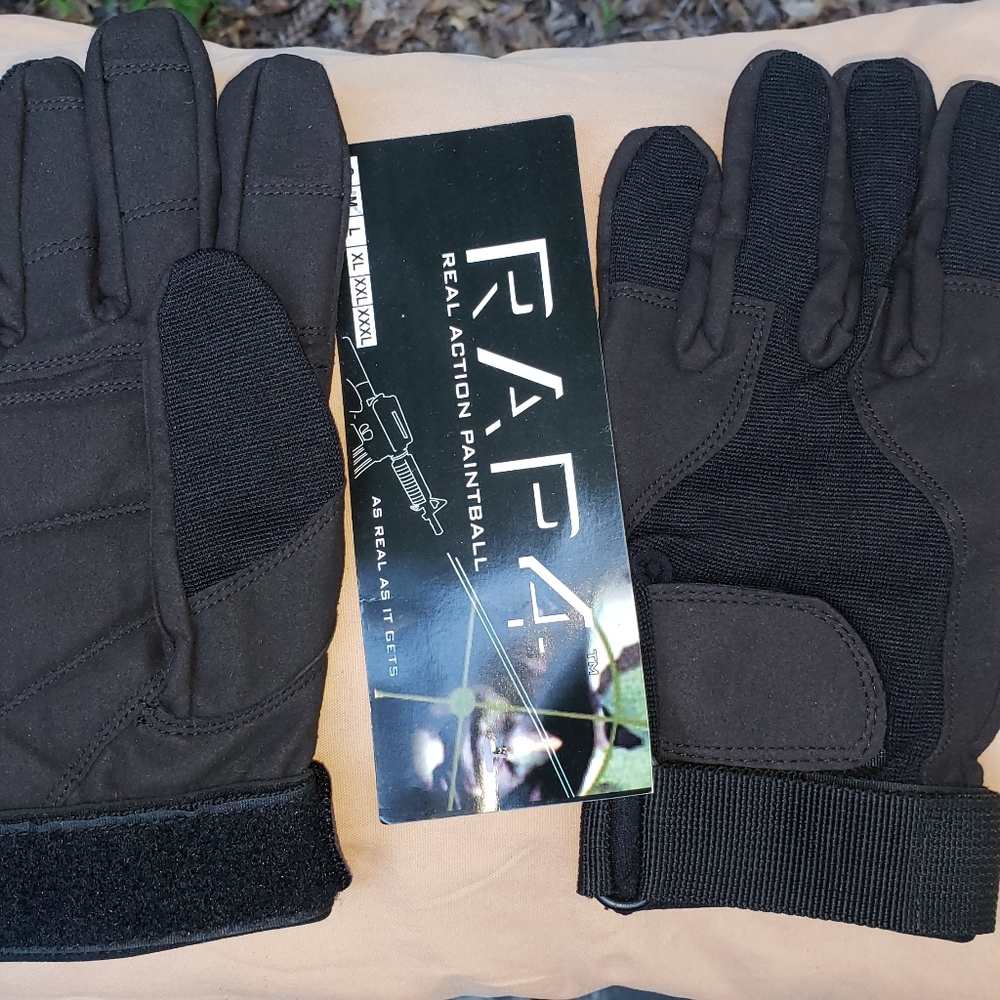 RAP4 paintball gloves size M. Brand new with tags.